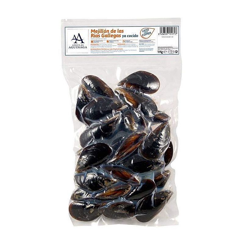 MUSCLO EN EL SEU SUC PASTEURIZAT 8/1Kg (AGA) 2D