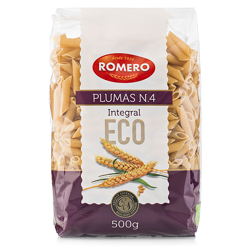 MACARRONES INTEGRALES ECO BOLSA 12/500gr.