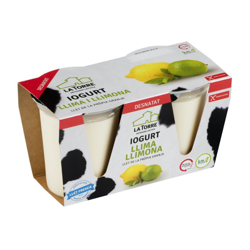 YOGUR DESNATADO LIMA/LIMÓN 12/(PACK 2X120g)