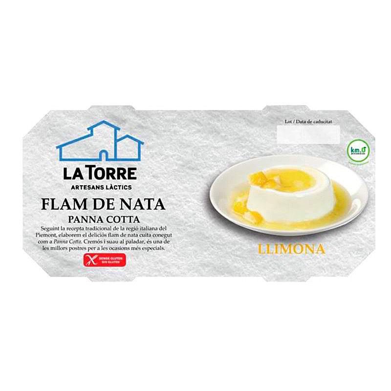 FLAM DE NATA I LLIMONA (PANNA COTTA) PACK 6/2X110g