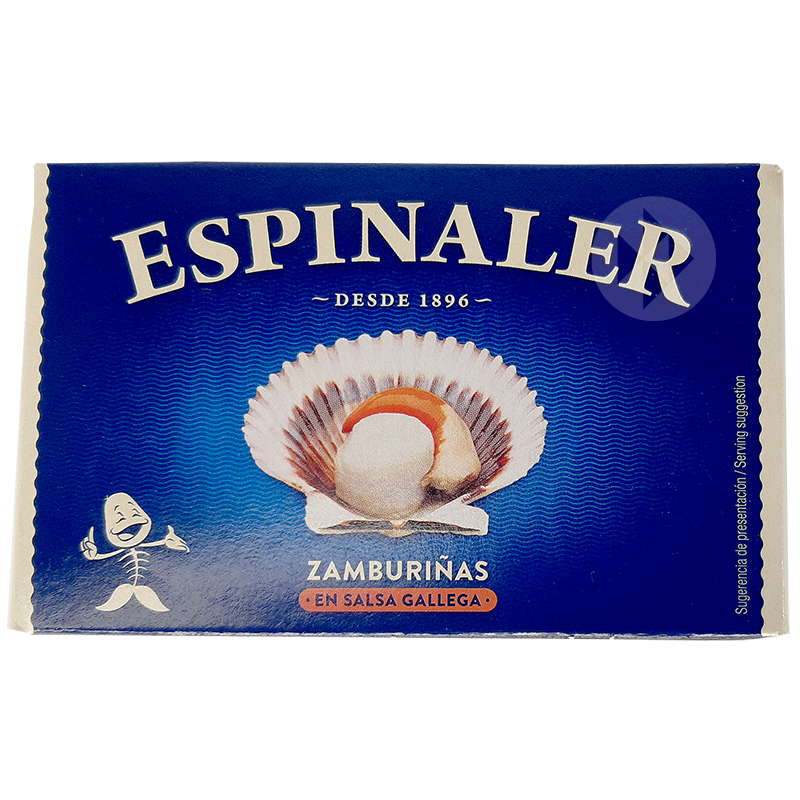 ZAMBURIÑAS EN SALSA DE VIEIRA OL-120 25/115gr.