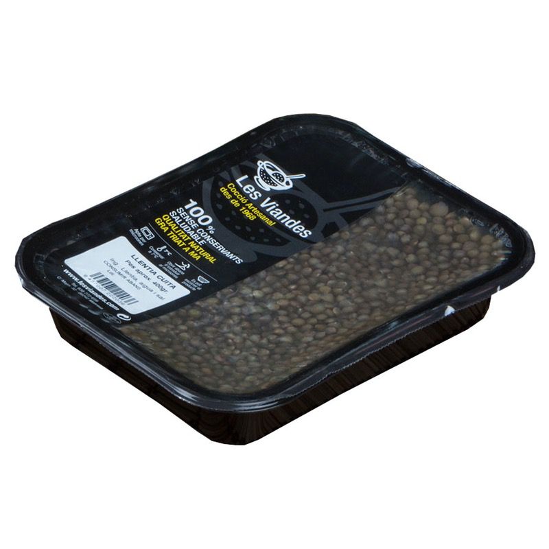 LENTEJAS COCIDAS 8/400gr