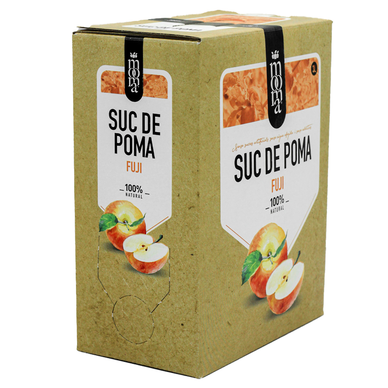 ZUMO DE MANZANA FUJI 100% NAT. BAG-IN-BOX 3l.