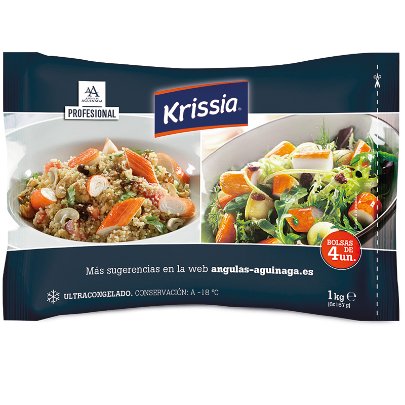 PALITO SURIMI CANGREJO KRISSIA HTL 5/1Kg.