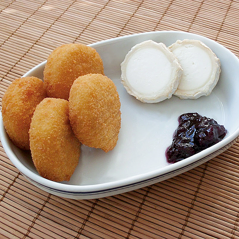 FORMATGE DE CABRA EMPANAT RODANXA (25g.)2Kg.