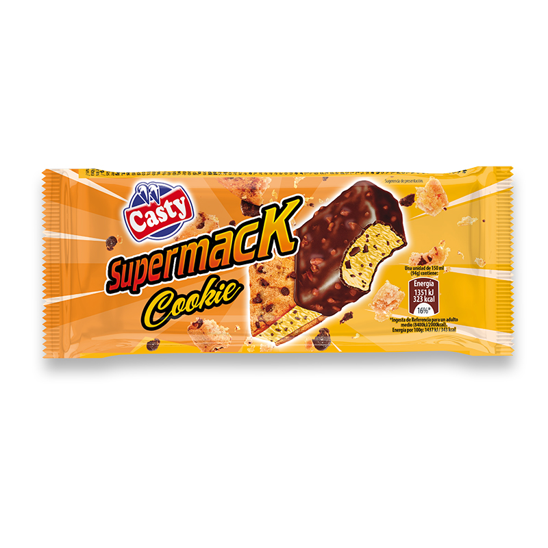 GELAT SANDWICH SUPERMACK COOKIE 6/(4X150ml)