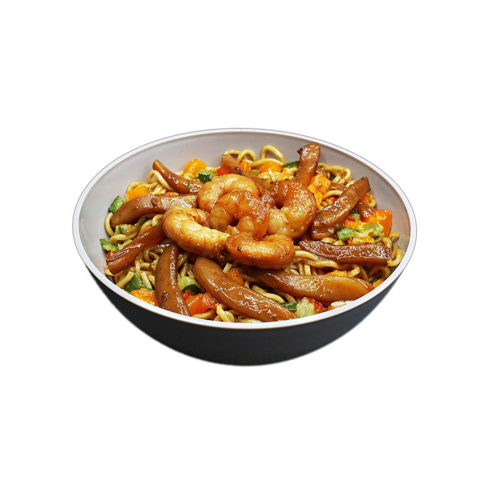 YAKISOBA DE GAMBES (400 g/un) 