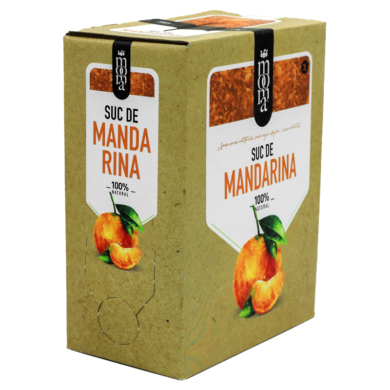 SUC DE MANDARINA 100% BAG IN BOX 3L