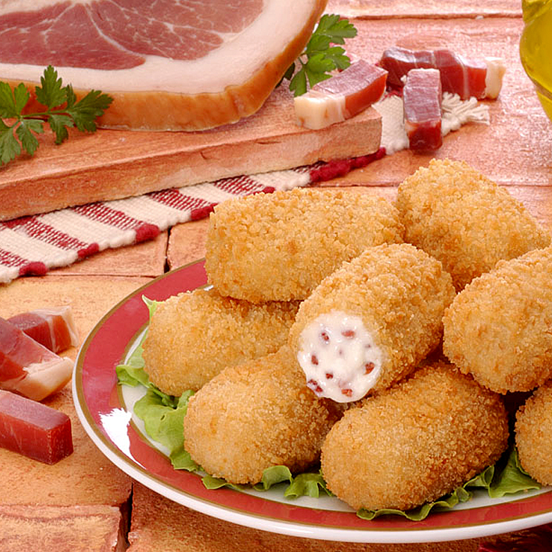 CROQUETA JAMÓN (33g) 6/1Kg