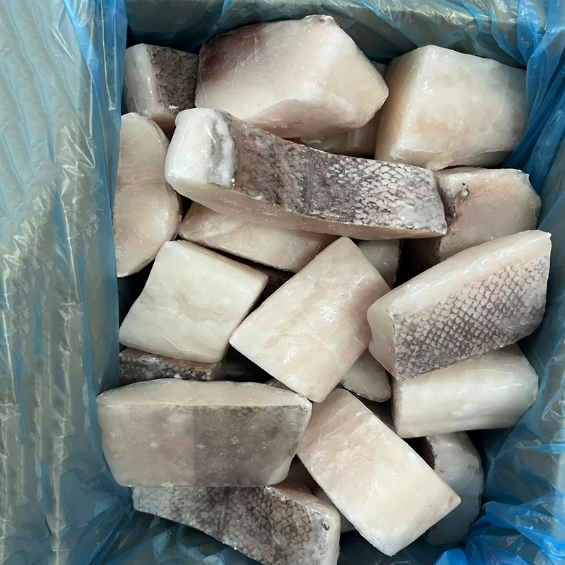 BACALAO LOMO (C/COLA) IQF 90-120g. 30% C.10Kg 