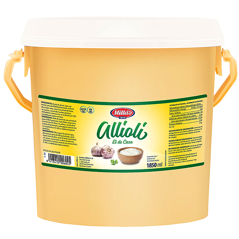 SALSA ALL I OLI GALLEDA 4/1850ml