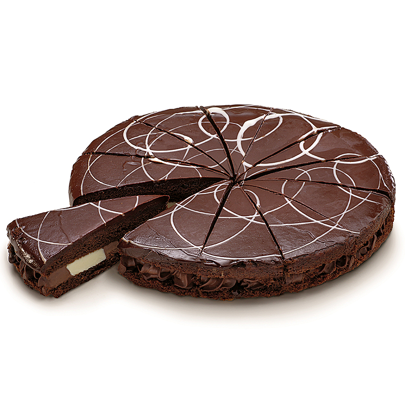 PASTÍS  XOCOLATA I XOCOLATA BLANCA PRETALLADA 12RAC. 4/1100gr