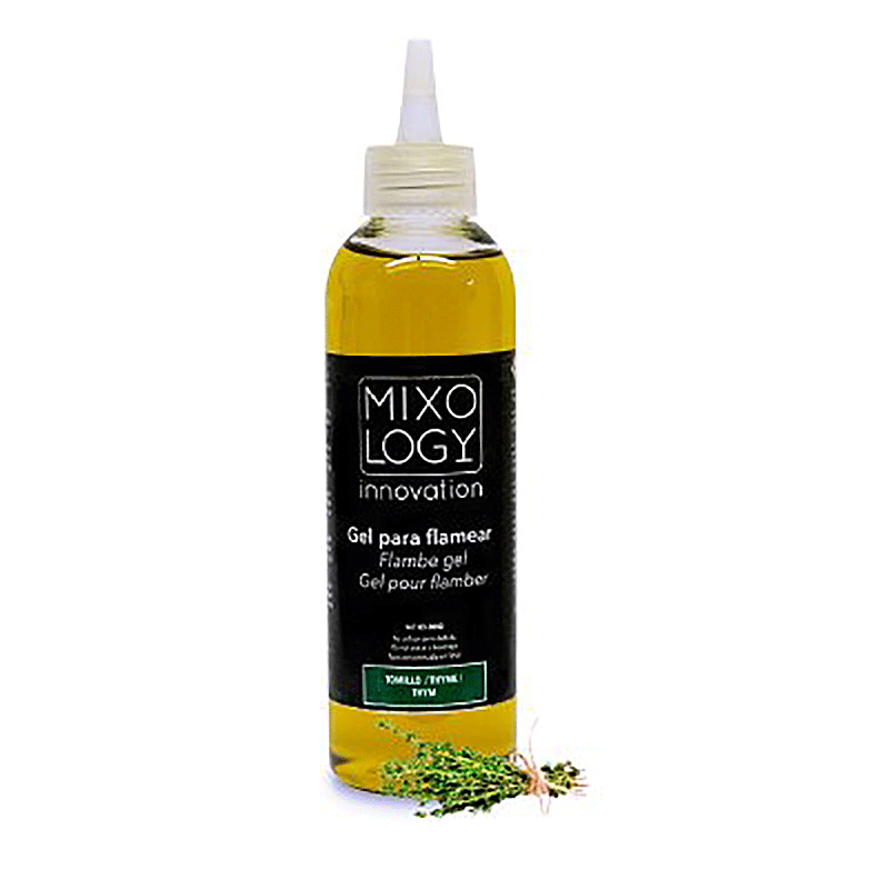 GEL PARA FLAMEAR AROMA TOMILLO BIBERON 6/200ml