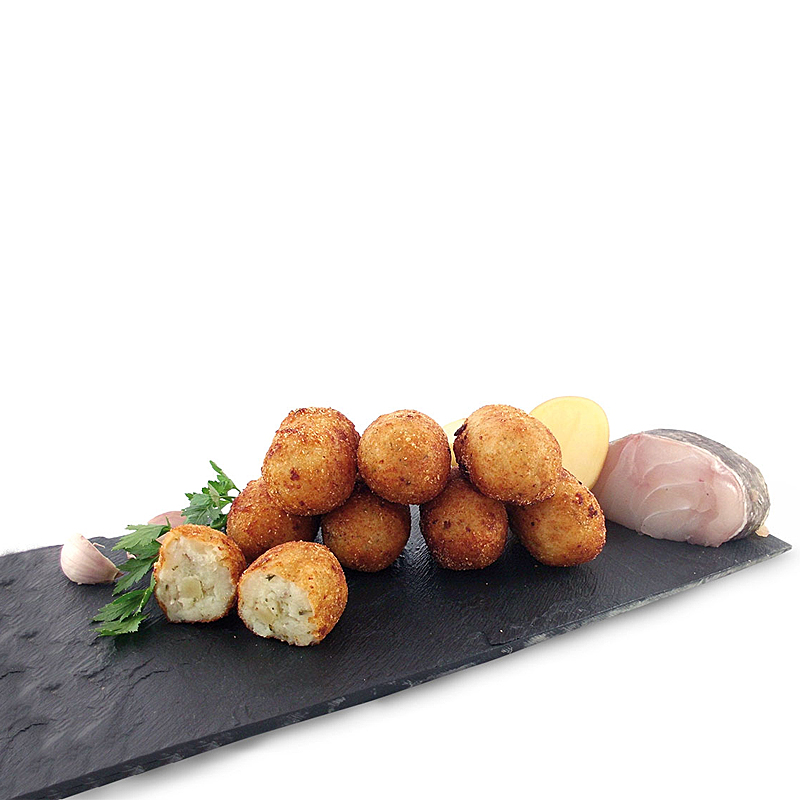 CROQUETA BACALAO BRANDADA (36g.) 3/1Kg. 