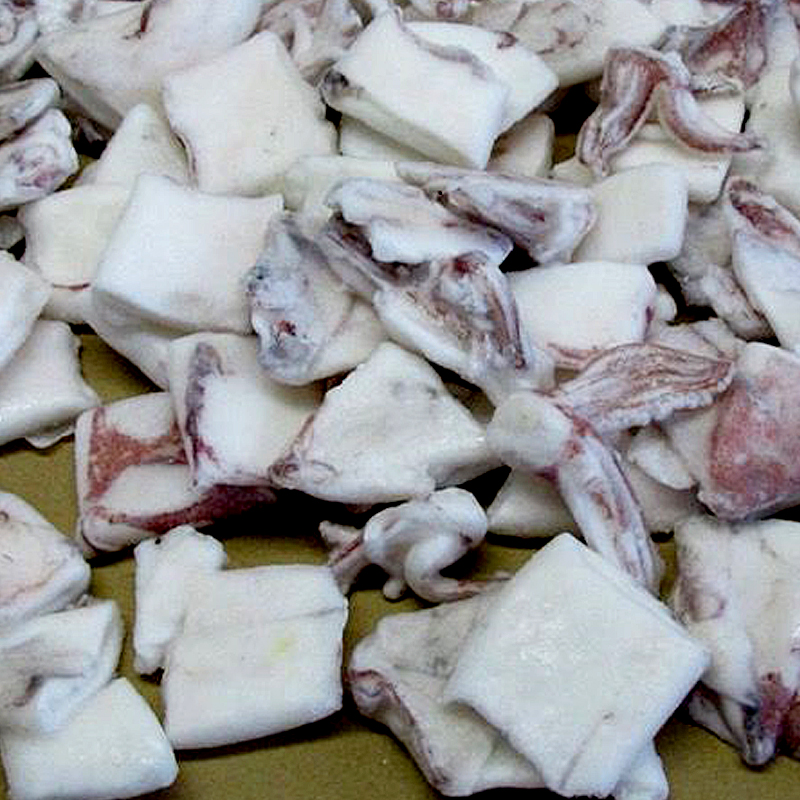 CALAMAR TROSSEJAT XINES IQF.20% 6/1Kg.