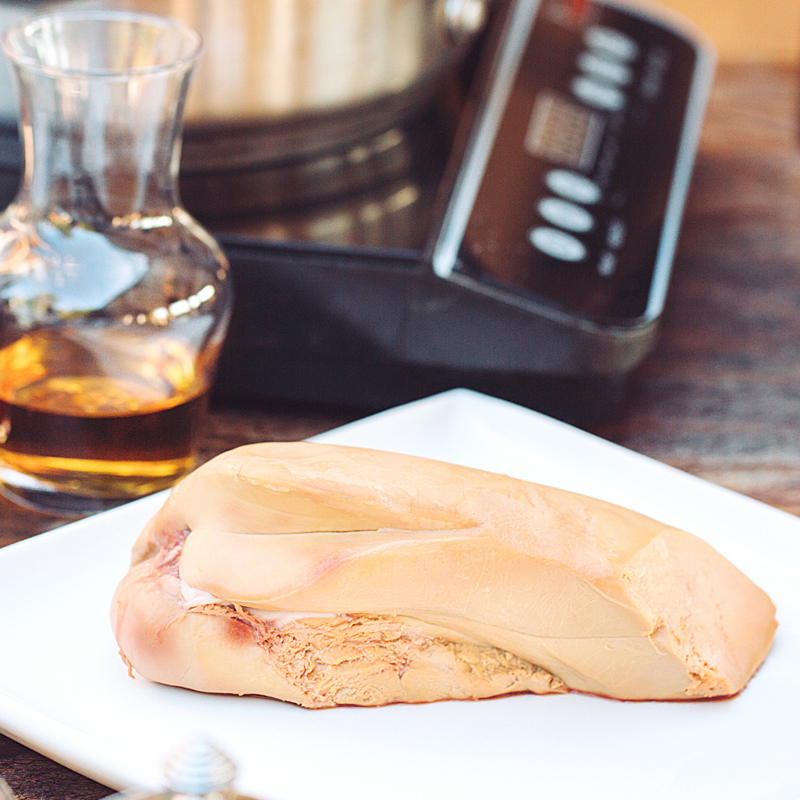 ÀNEC FOIE GRAS SENCER DEVENAT (450-500gr) 5Kg aprox. (Preu/Kg)
