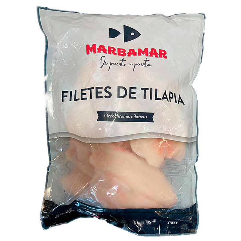 TILAPIA FILETE S/P (3-5) (90-140) 30% 6/1Kg. 