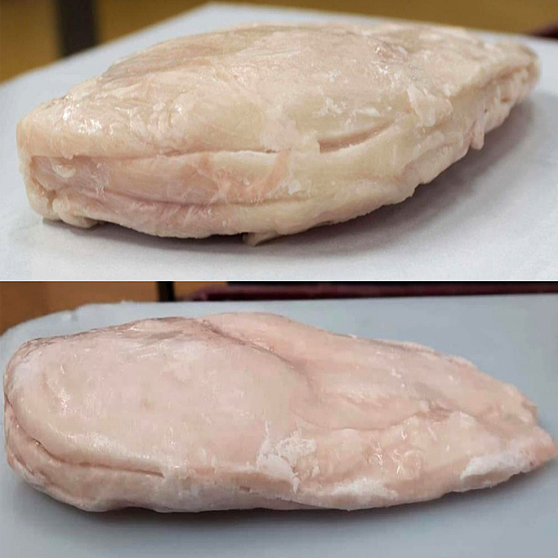 POLLO PECHUGA FILETEADA C.FINO (65-100gr) IQF 3/2Kg