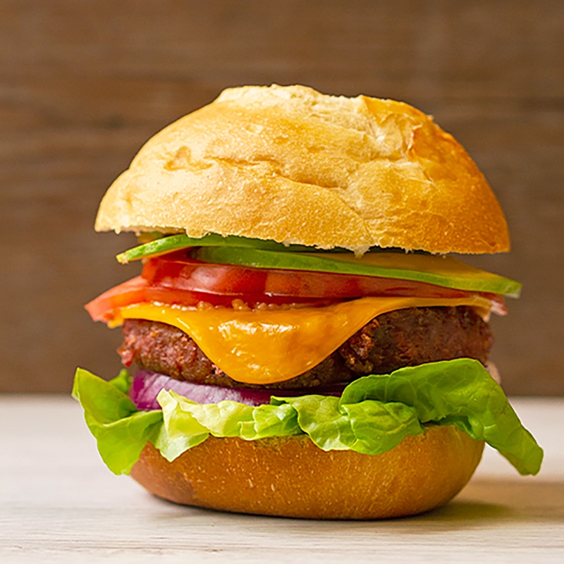 PVEG HAMBURGUESA SABOR VACÚ IQF 40/100gr (Preu/Kg)