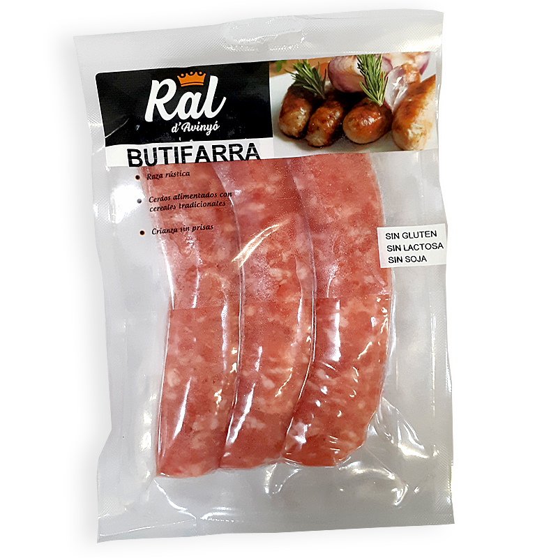 BOTIFARRA PORC RAL CONG. BOSSA AL BUIT 16/(3X100gr)