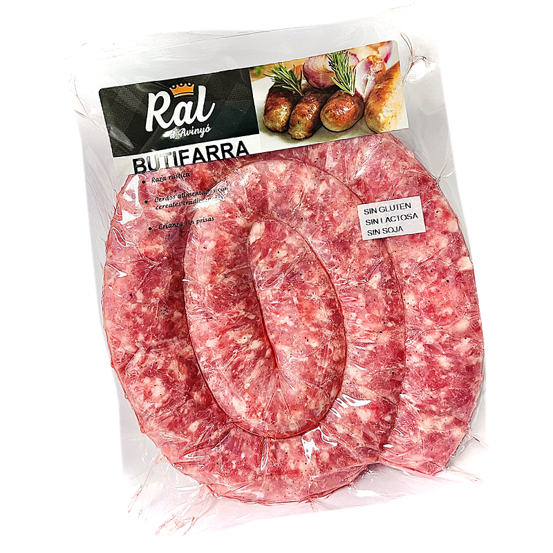 BOTIFARRA PORC RAL ROSCA CONG. AL BUIT 8/600gr