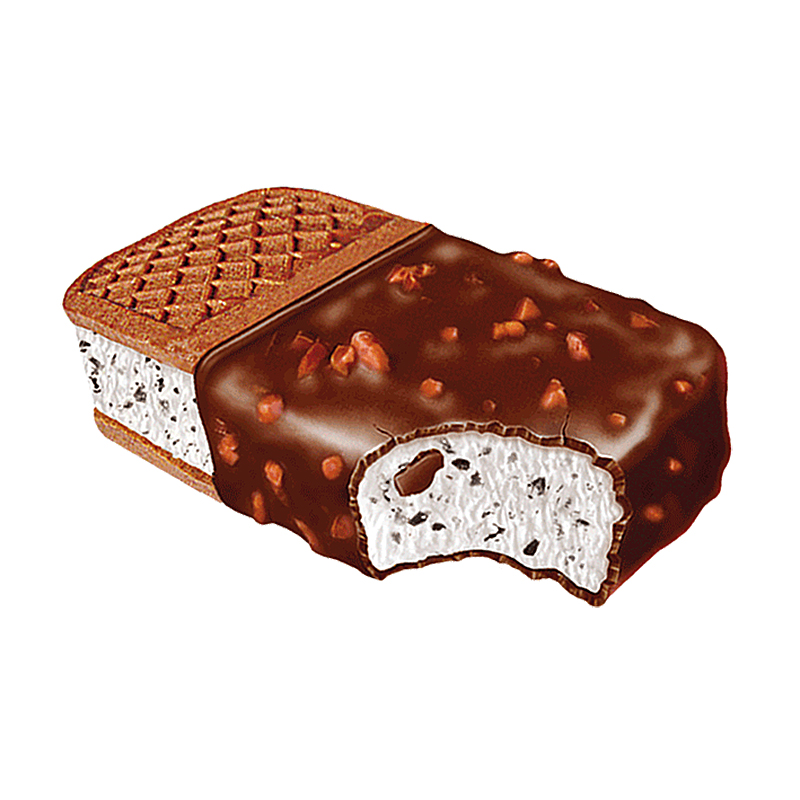 HELADO SANDWICH SUPERMACK STRACCIATELLA 24/150ml