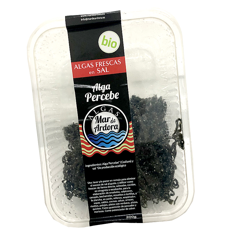 ALGA PERCEBE CODIUM (BANDEJA 200gr)