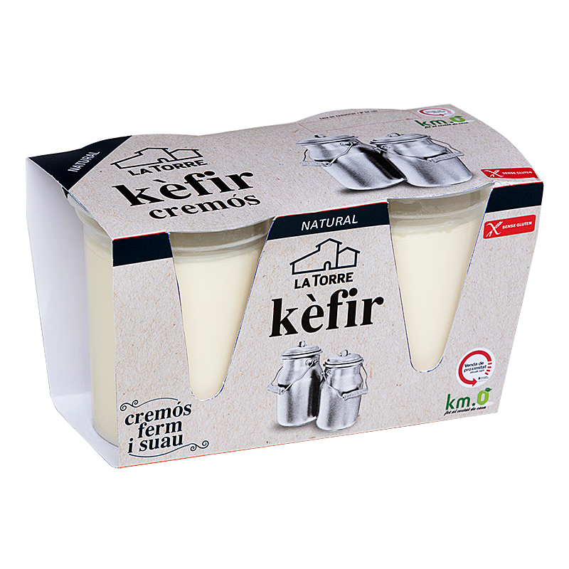 KÈFIR CREMÓS NATURAL 12/(2X125g)