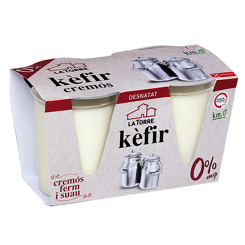 KEFIR CREMOSO DESNATADO 12/(2X125g)
