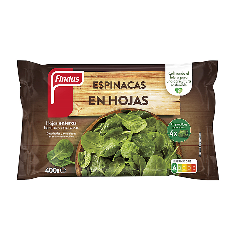 ESPINACS TALLATS 18/400g