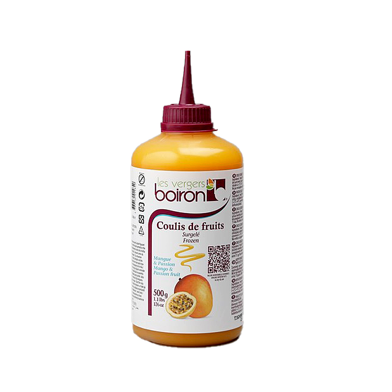 COULIS DE MANGO I MARACUIÀ IQF HALAL 12/500gr