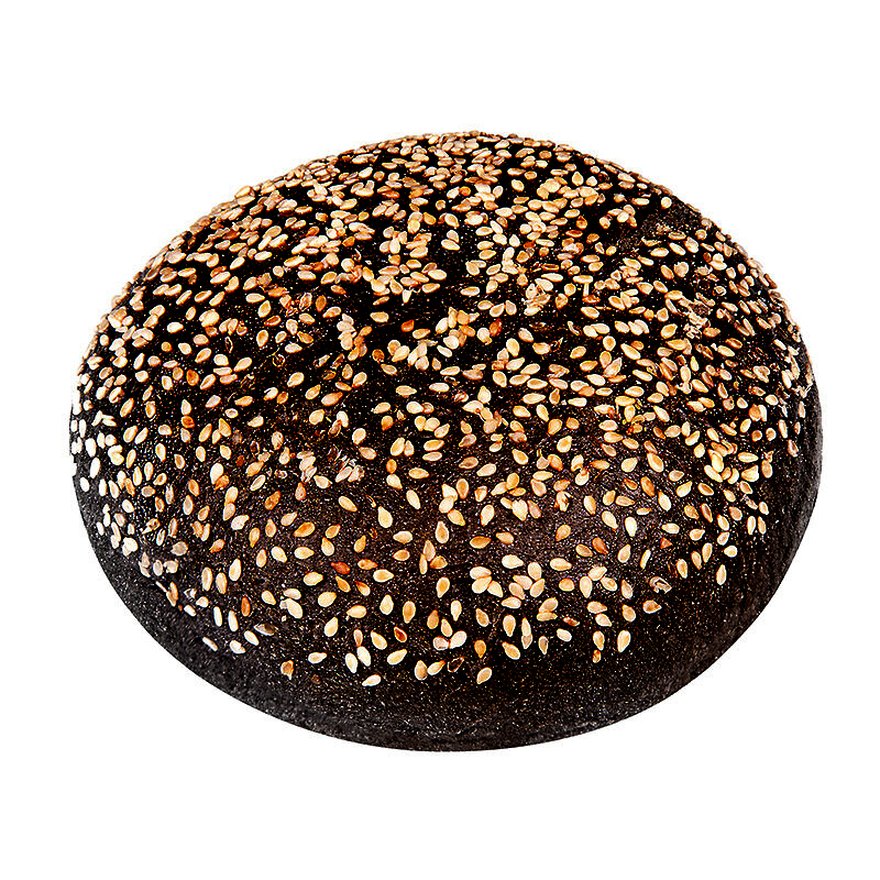 PA BURGUER BRIOIX  BLACK AMB SÈSAM EXPRESS PRETALLAT 30/90gr