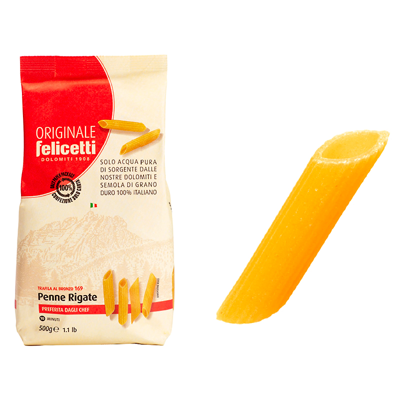 MACARRONS PENNE RIGATE BRONZO 12/500gr