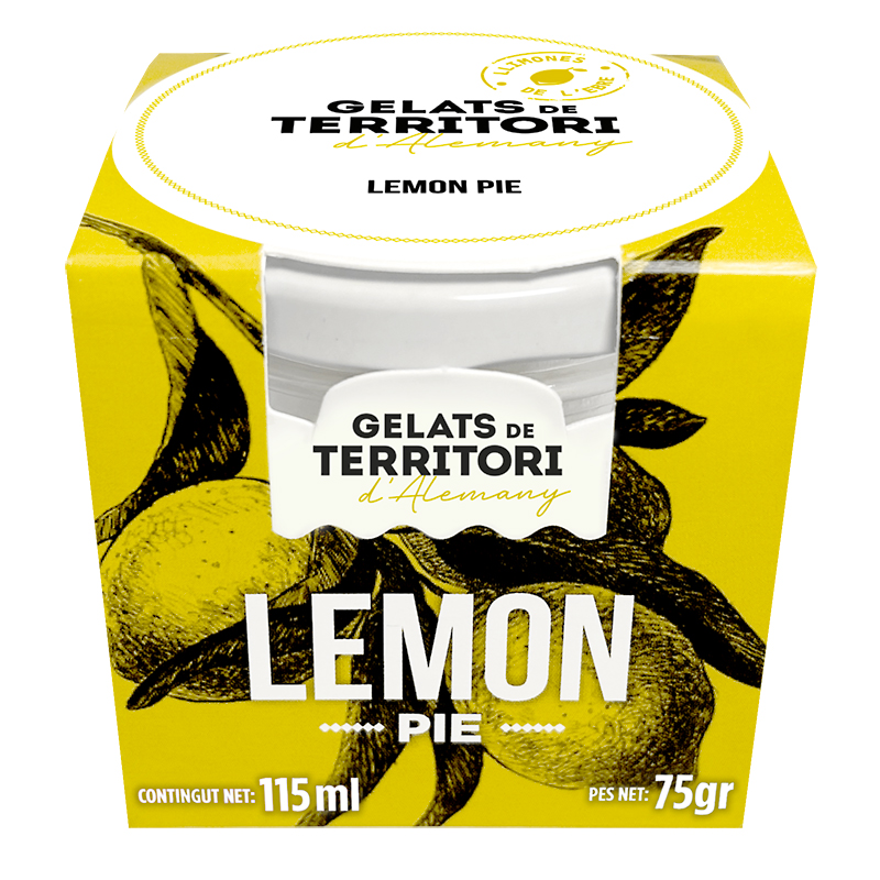 GELAT LEMON PIE ( AMB LLIMONES DE L'EBRE) 8/115ml