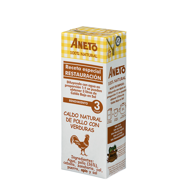 CALDO DE POLLASTRE CONCENTRAT 10/1,5L (1,5=3L)