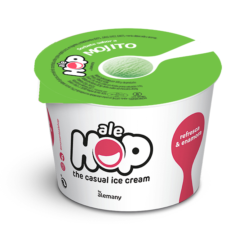 VASET SORBET MOJITO S/G 54/125ml