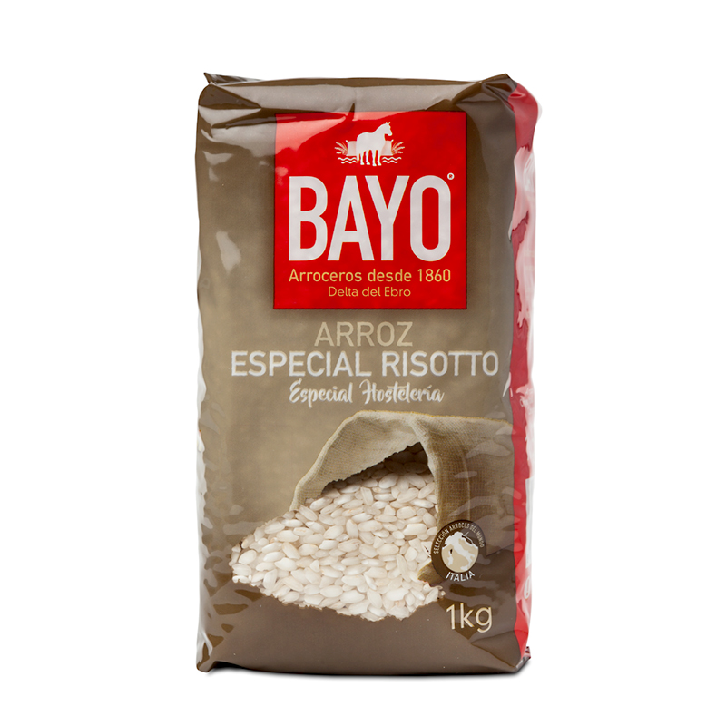 ARROZ ARBORIO PARA RISSOTTO 12/1KG