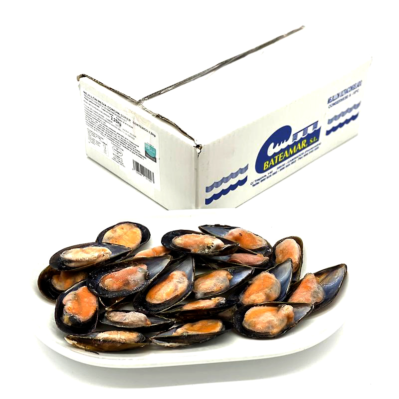 MEJILLÓN 1/2 C. GALLEGO SELECCION 10% (40-50) 2.5Kg.