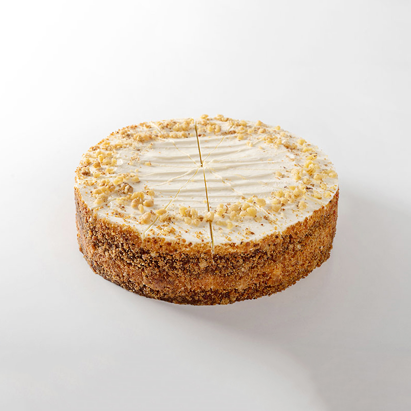 TARTA AMER. CARROT CAKE (ZANAHORIA) 14 PORC. 1850gr