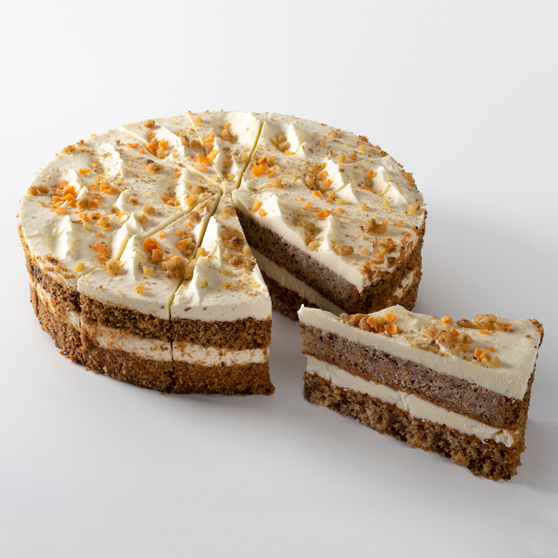 PASTÍS AMER. CARROT CAKE (PASTANAGA) 14 PORC. 1850gr