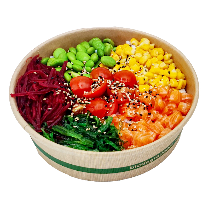 POKEBOWL ARROZ Y SALMON XL 550g. apx RF