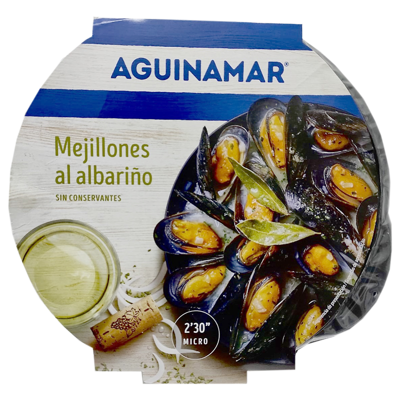 MEJILLÓN AL ALBARIÑO 6/500g (AGA) 2D 