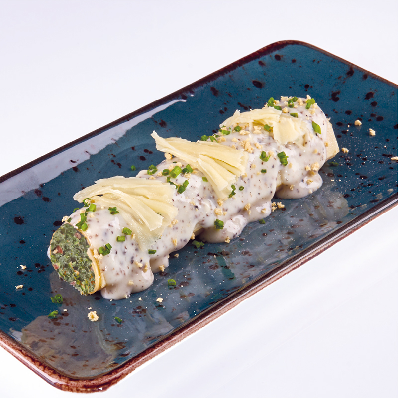 GRANDCANELÓ ESPINACS F. BLAU PANSES I PINYONS SUP. S/B 24u/140g