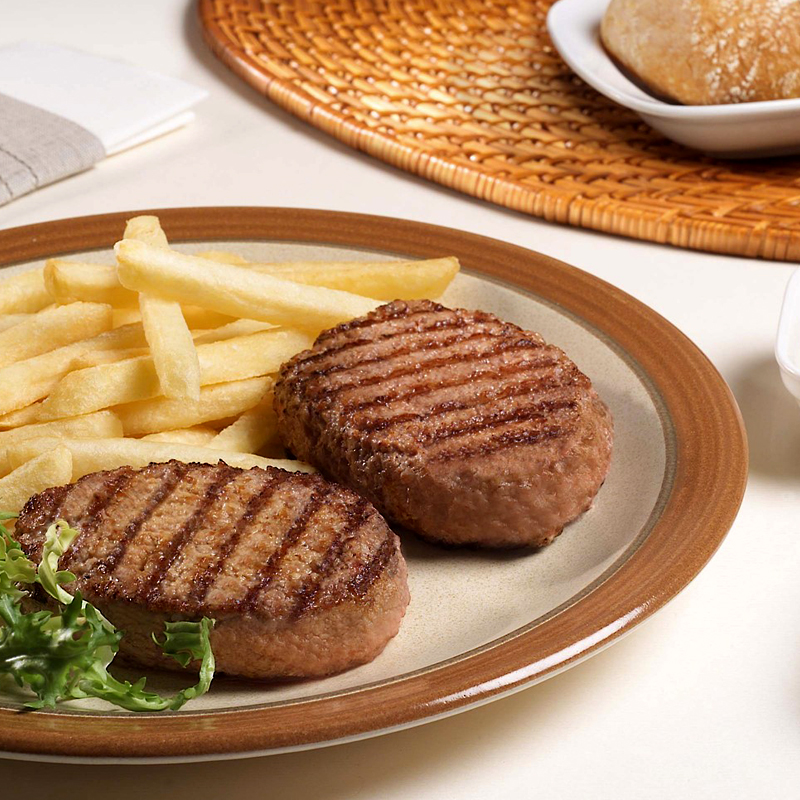 HAMBURGUESA MIXTA VACÚ/PORC MINI (27g) PREP. CÀRN. 3/2kg