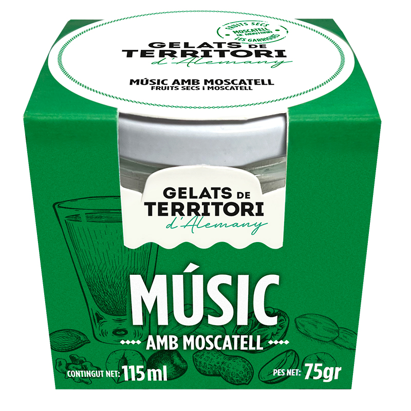 GELAT DE MUSIC AMB MOSCATELL 8/115ml