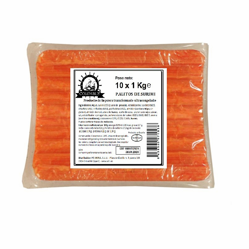 PALET SURIMI buit 10/1Kg