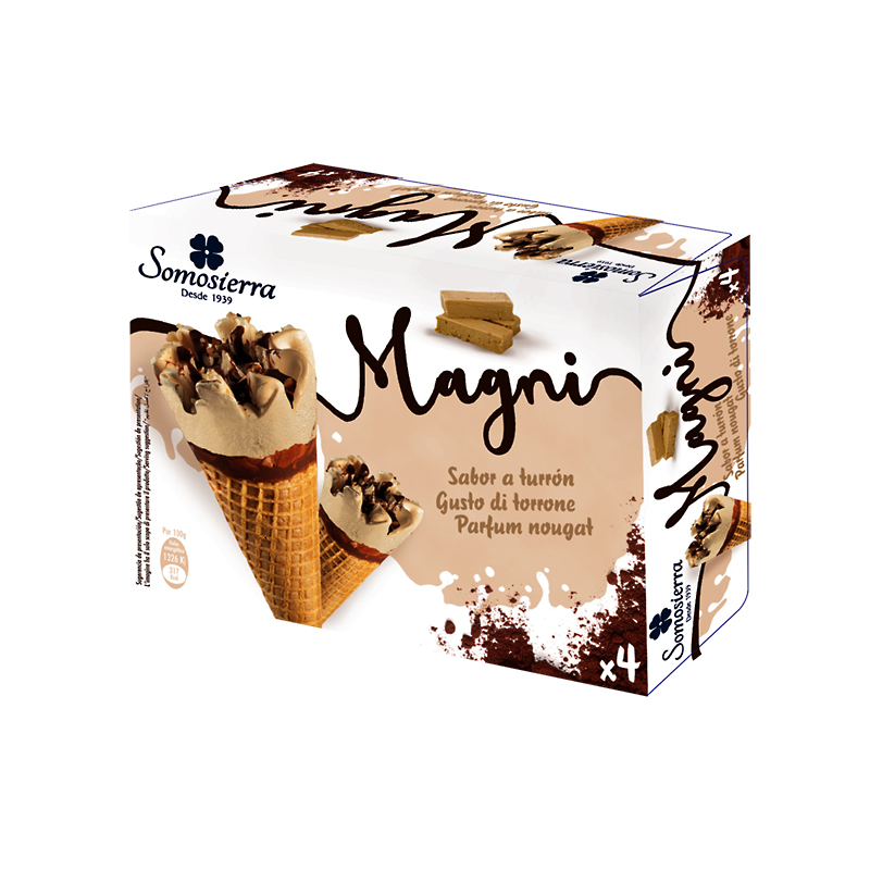 CONO TURRÓN 9/(4X120ml)