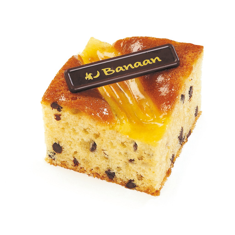 PLANXA BANANA CAKE PRETALLADA 2/(77x45g