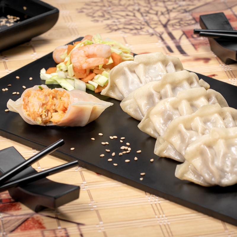 GYOZA LLAGOSTÍ/VERDURES (21g) C.2kg