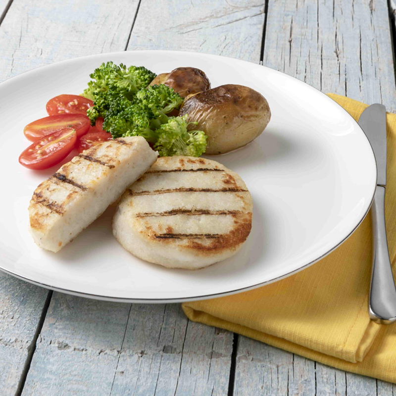 HAMBURGUESA MERLUZA 80gr 1/4kg 